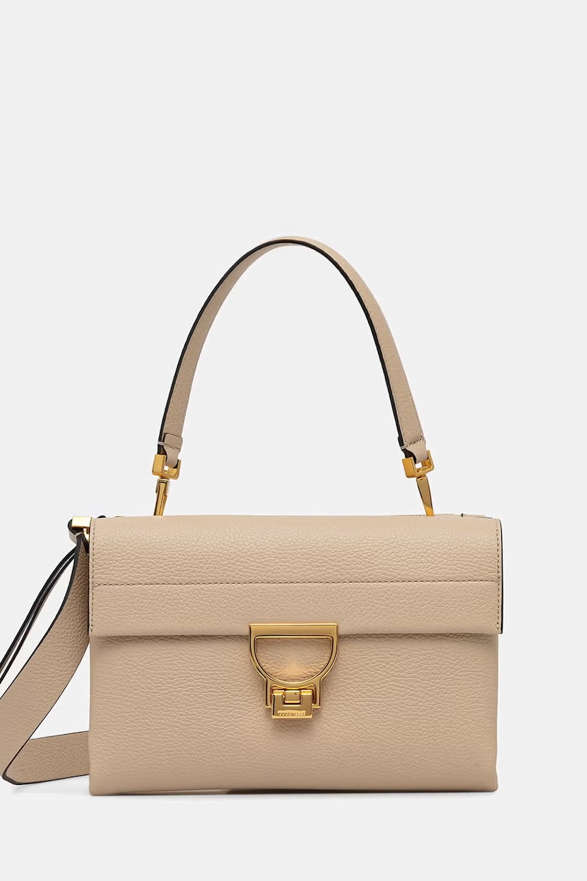 Coccinelle geantă crossbody pentru femei, din piele ARLETTIS