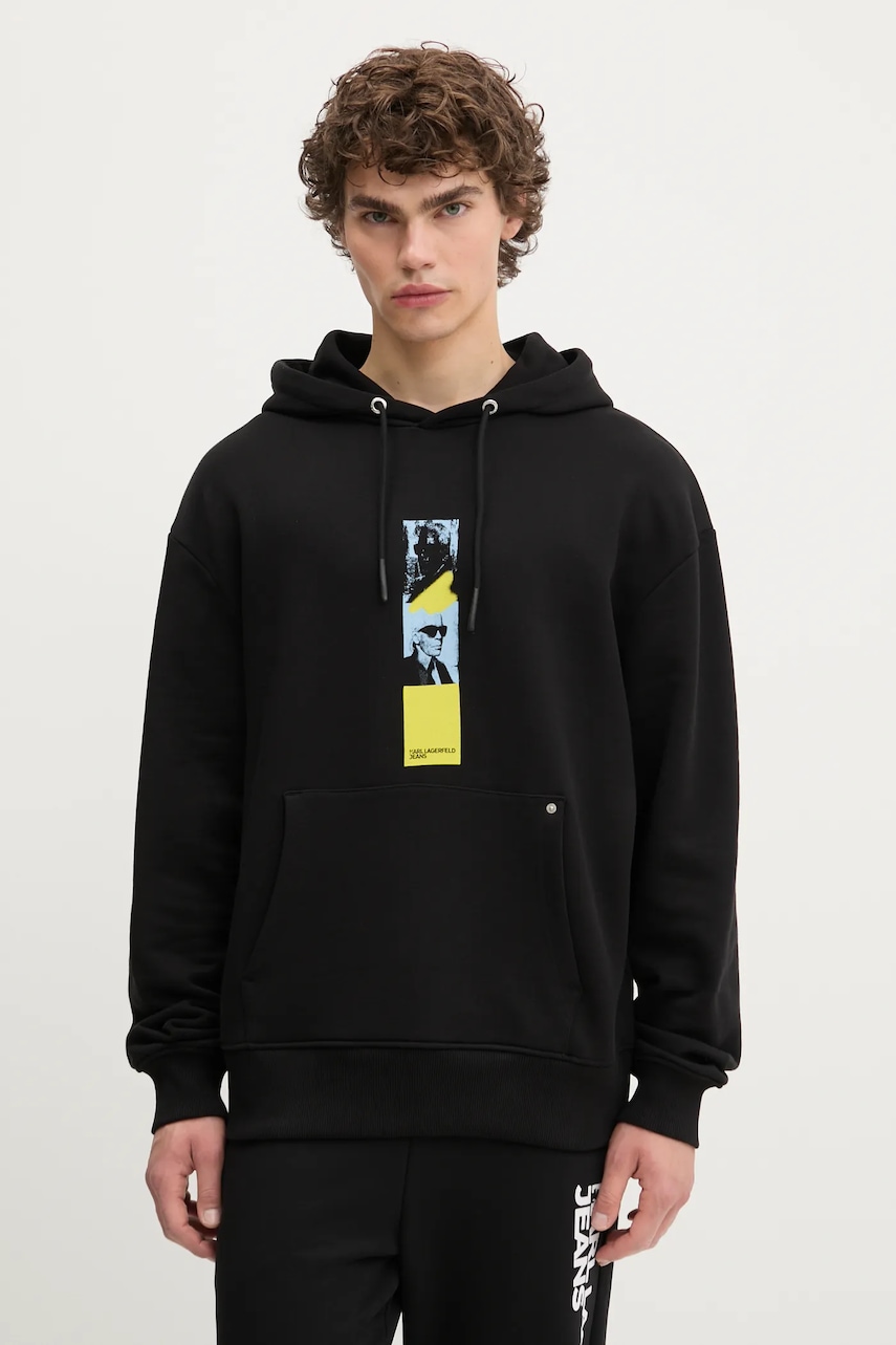 Karl Lagerfeld Jeans hanorac de bumbac