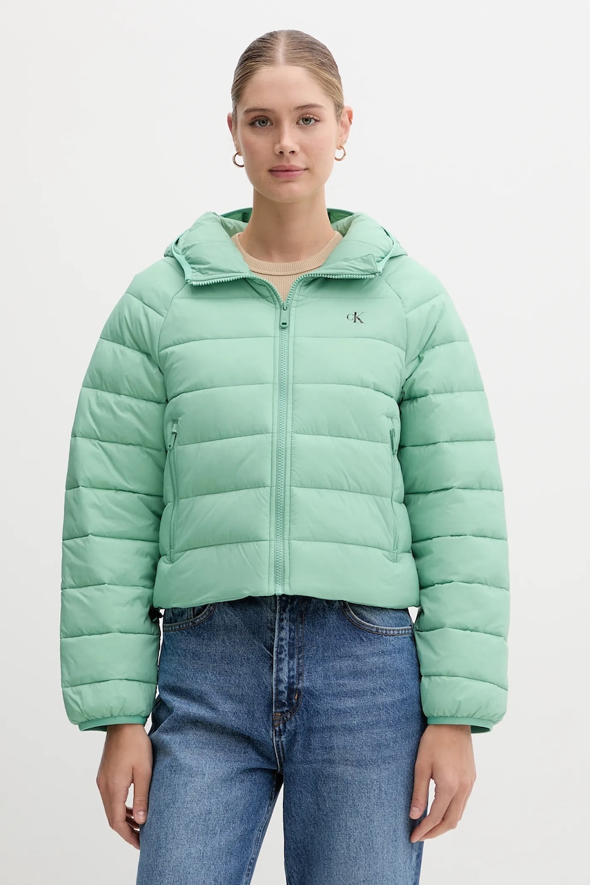 Calvin Klein Jeans geacă petrecută pentru femei