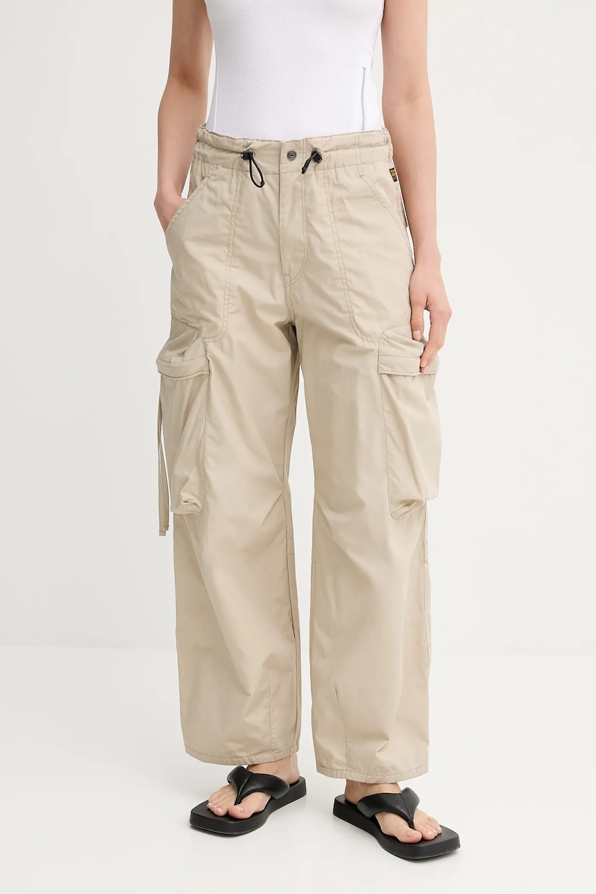 G-Star pantaloni din bumbac