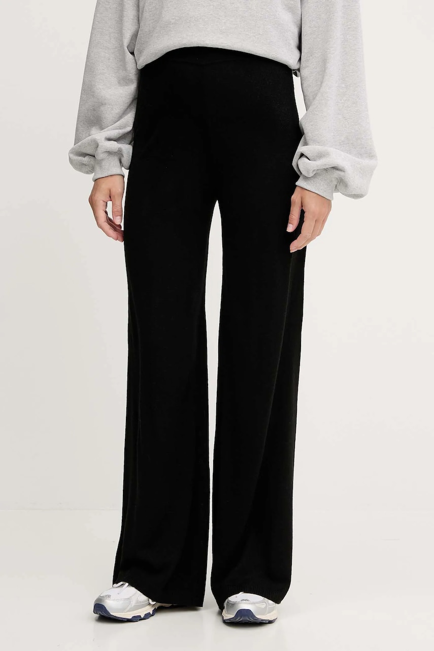 EA7 Emporio Armani pantaloni cu lână