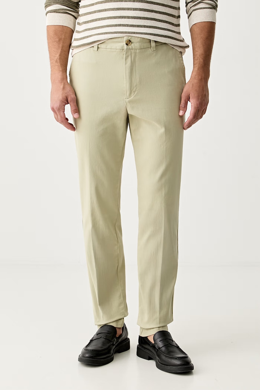 BOSS pantaloni chinos pentru bărbați din bumbac cu elastan H-Kaiton1