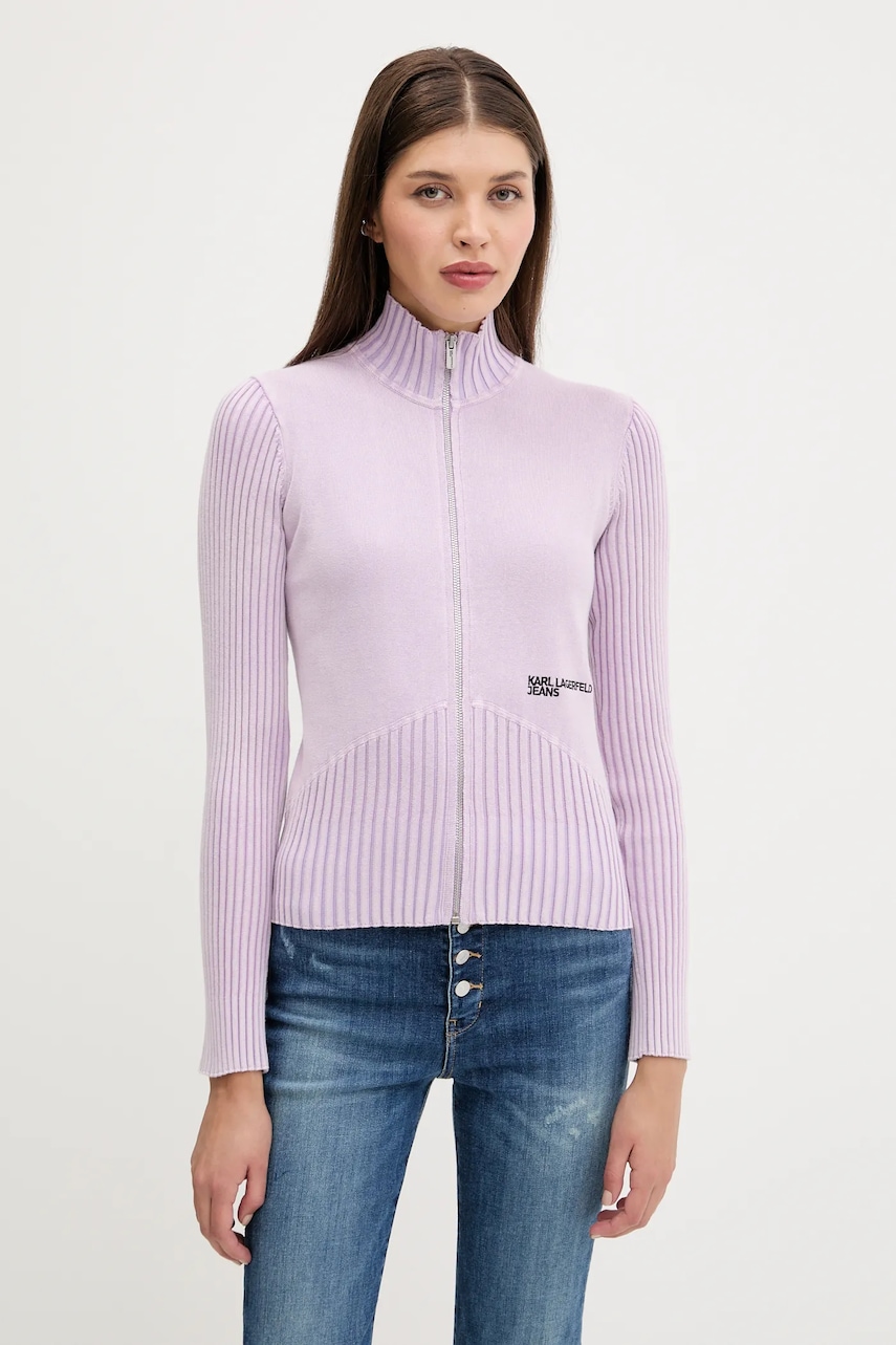 Karl Lagerfeld Jeans cardigan din bumbac