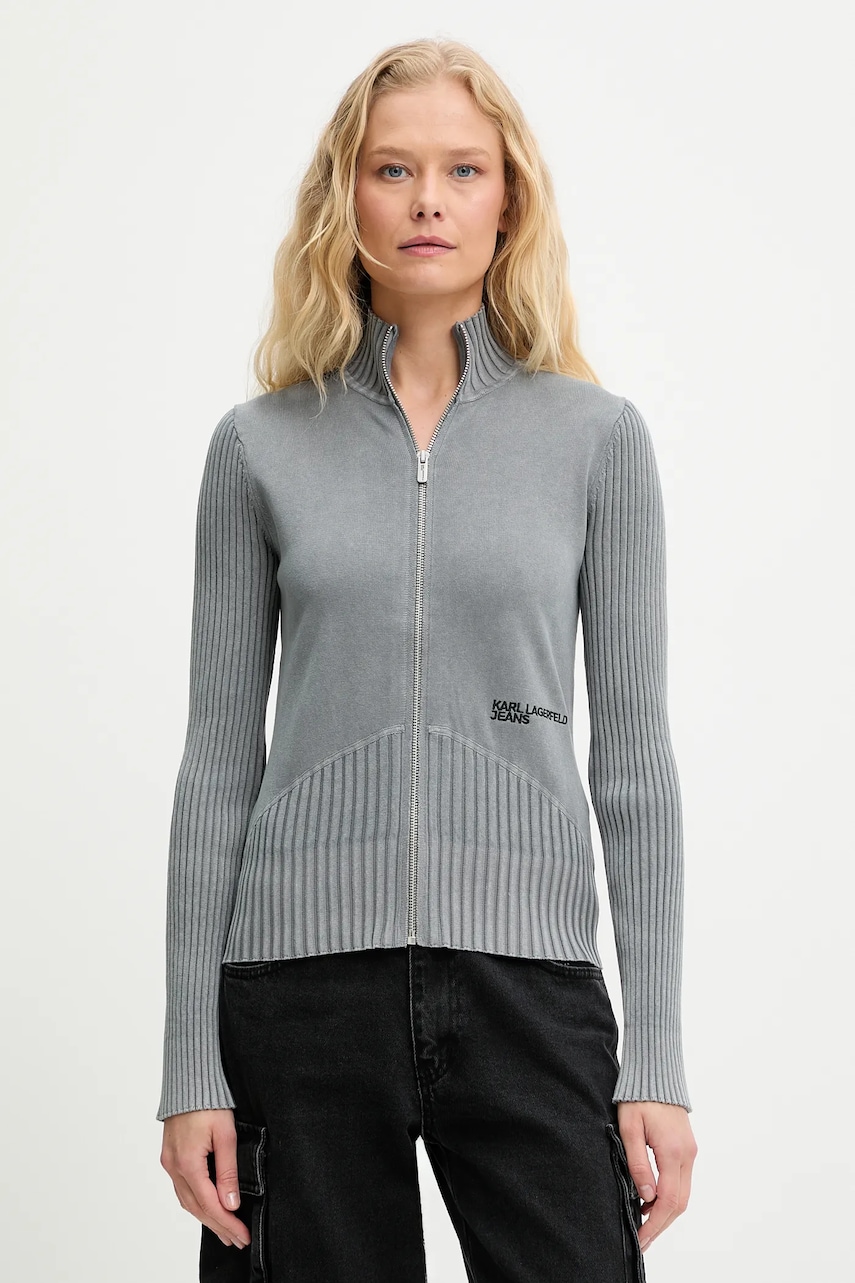 Karl Lagerfeld Jeans cardigan din bumbac