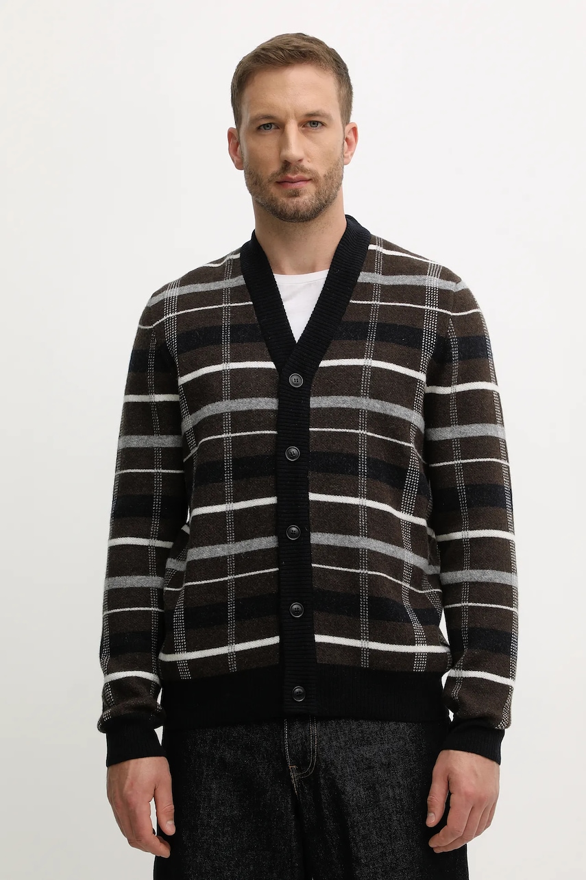 Barbour cardigan din lână KANE
