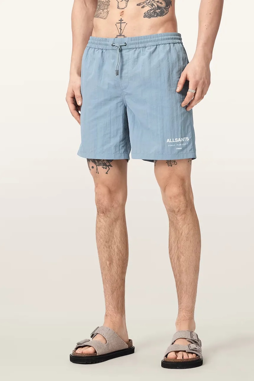 AllSaints pantaloni scurți de baie pentru bărbați