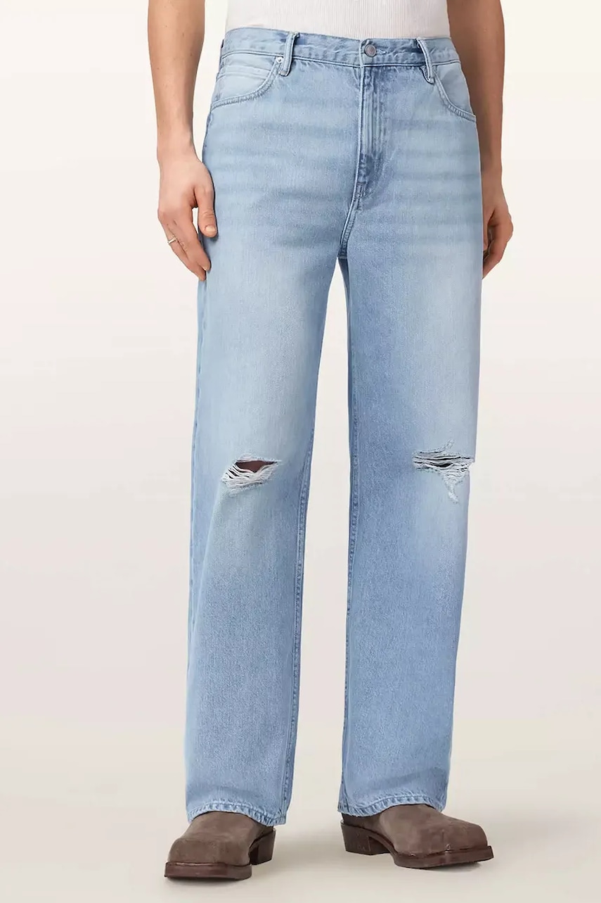 AllSaints blugi straight bărbătești LENNY