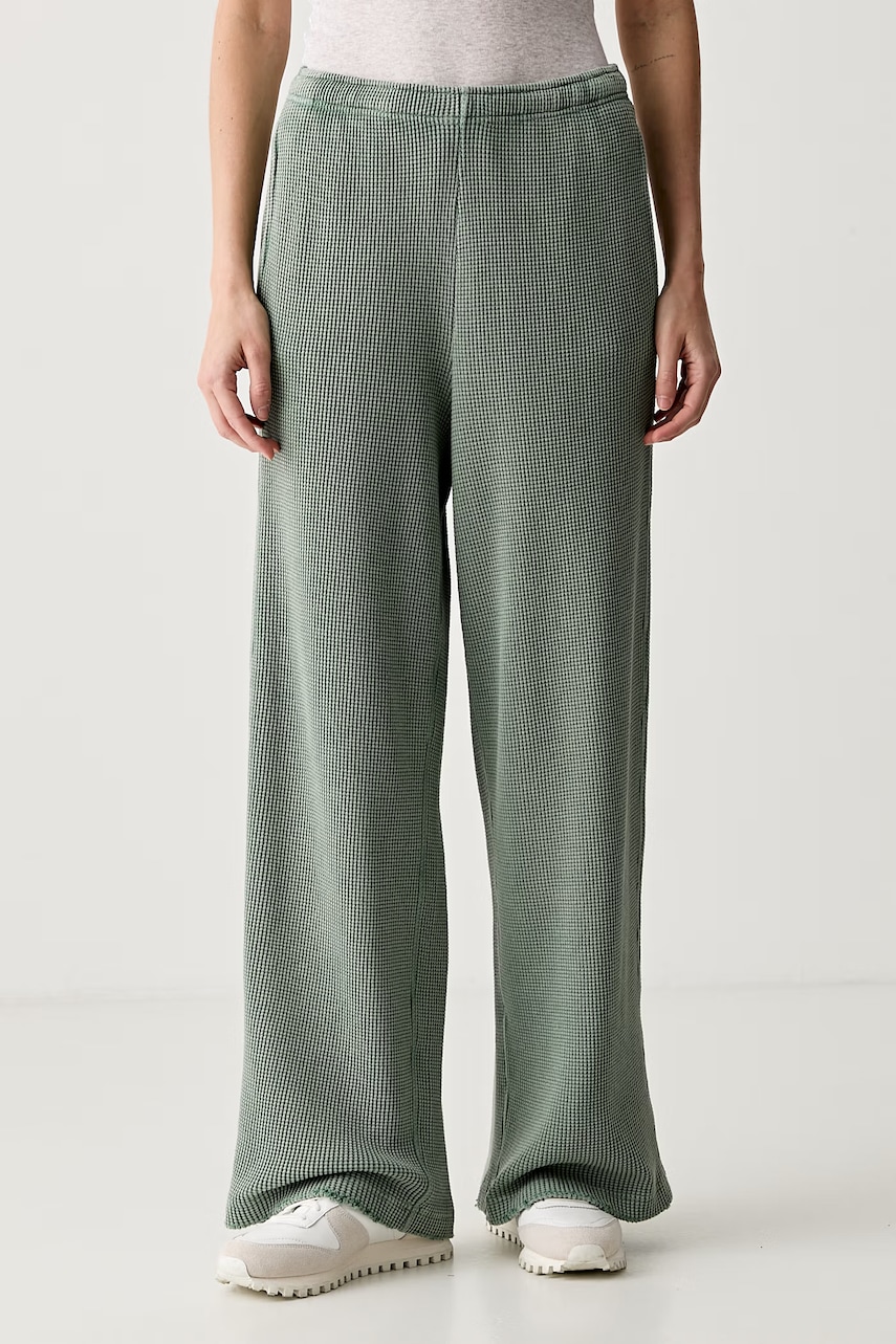 American Vintage pantaloni de trening pentru femei din bumbac