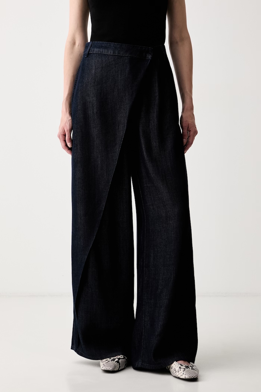 Karl Lagerfeld pantaloni pentru femei din lyocell