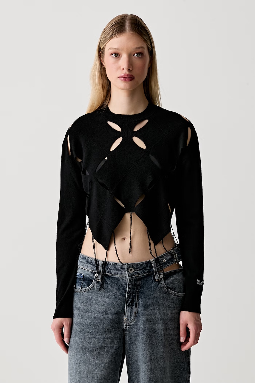 Karl Lagerfeld Jeans pulover pentru femei cu vâscoză