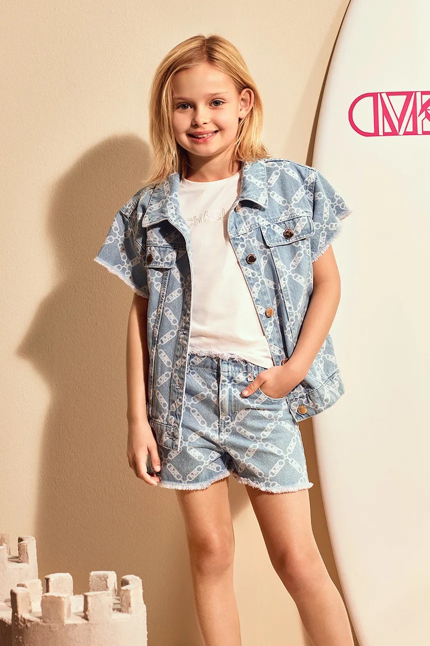 Michael Kors camasa din denim pentru copii