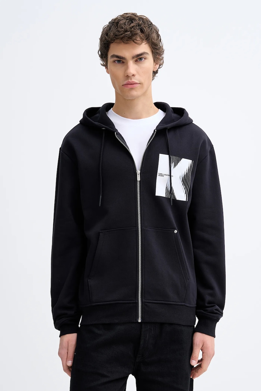 Karl Lagerfeld Jeans hanorac de bumbac