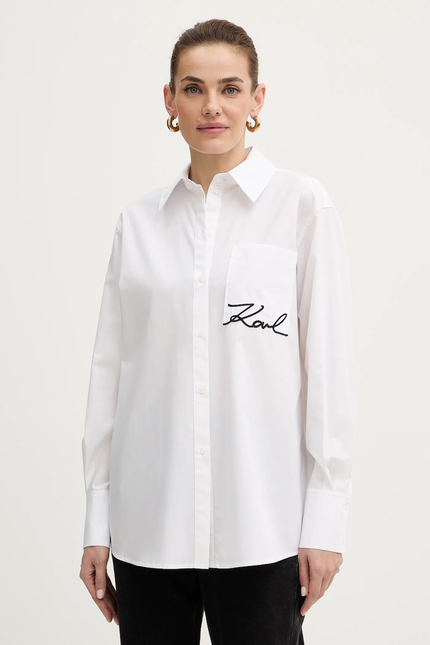 Karl Lagerfeld camasa din bumbac