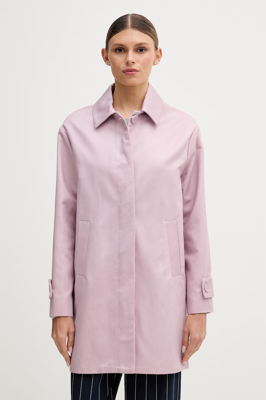 United Colors of Benetton palton pentru femei, cu bumbac