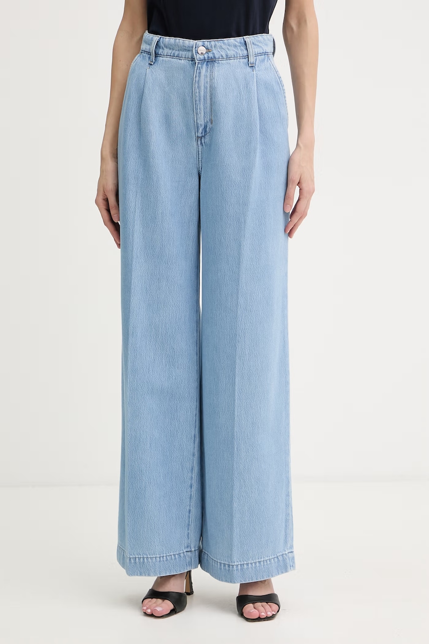 Liu Jo blugi wide leg pentru femei