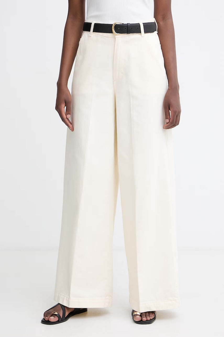 BOSS blugi wide leg pentru femei CENTRAL 4.0