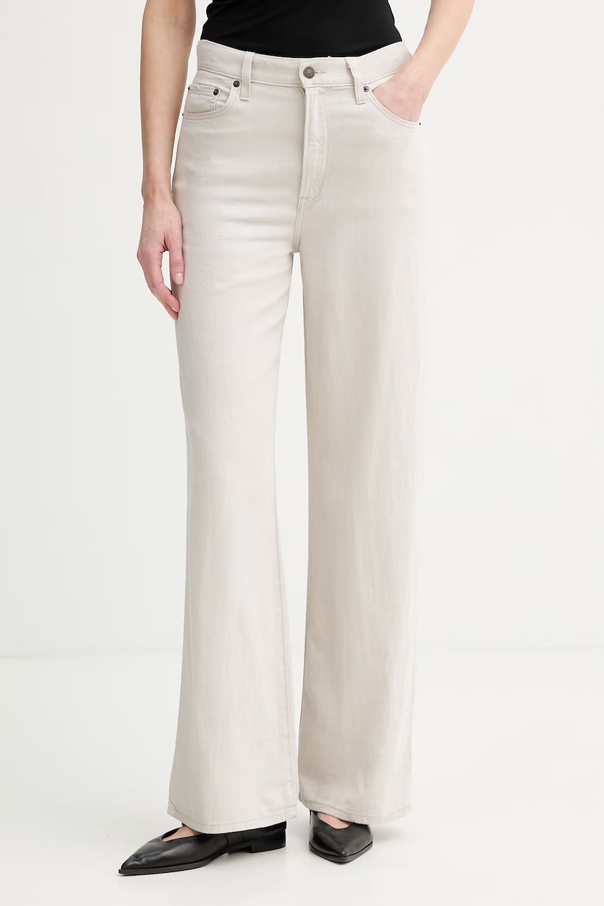 Levi's blugi wide leg pentru femei RIBCAGE WIDE LEG H223