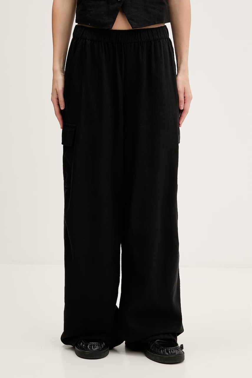 Tommy Jeans pantaloni pentru femei, din in
