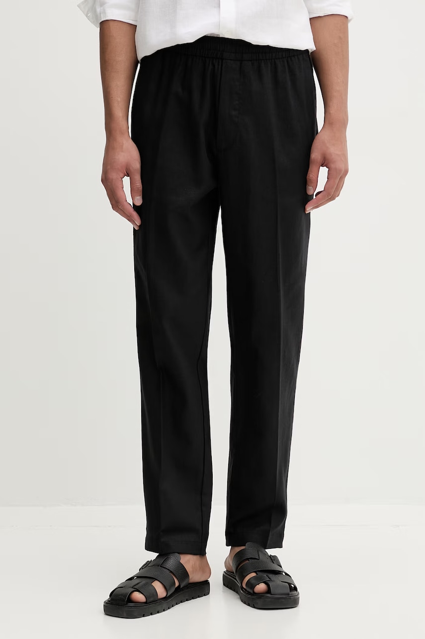 Calvin Klein pantaloni straight pentru bărbați, cu in