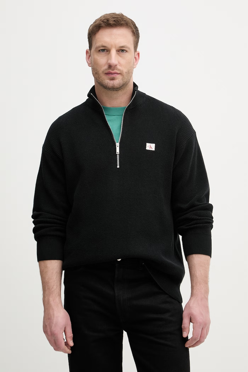 Calvin Klein Jeans pulover de bumbac