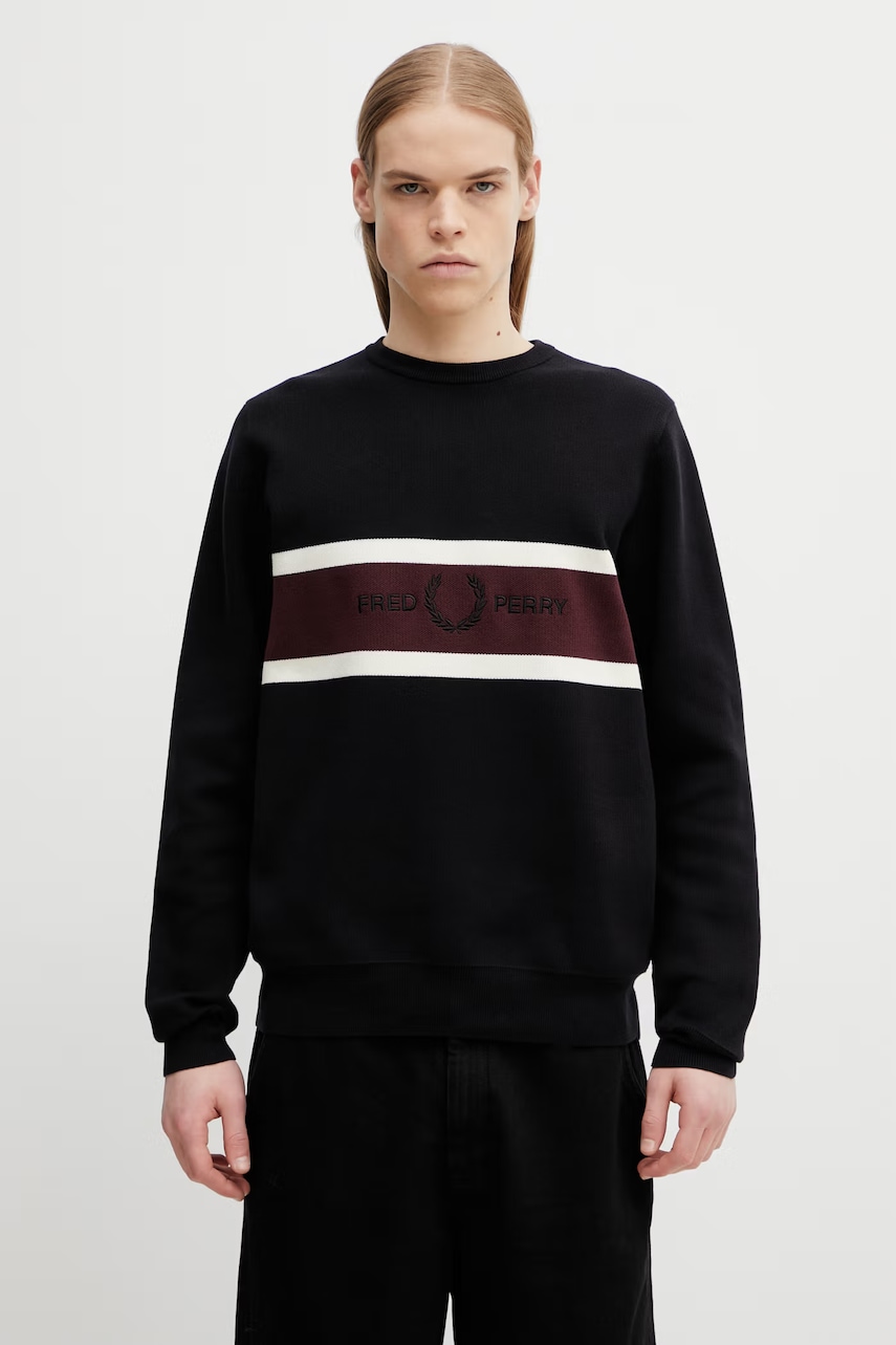 Fred Perry pulover de bumbac