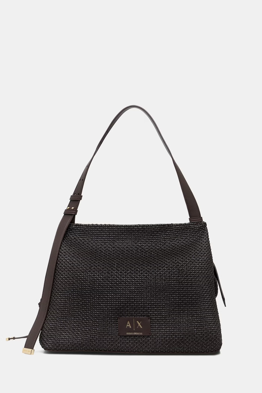 Armani Exchange geantă shopper pentru femei împletită