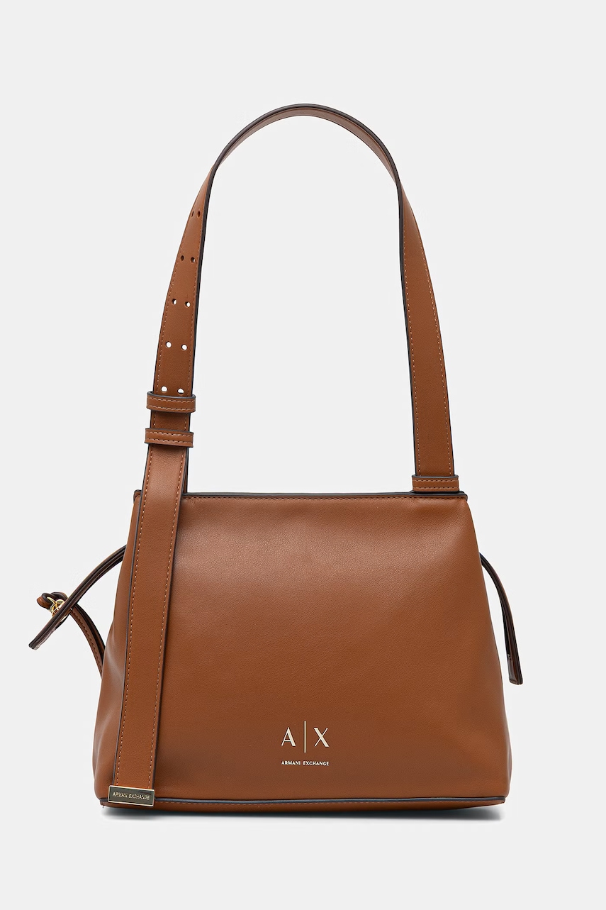 Armani Exchange geantă pentru femei, cu imitație de piele