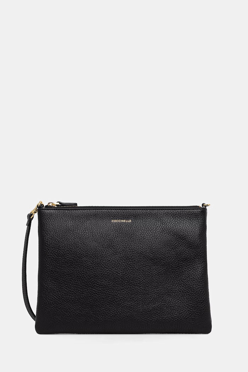 Coccinelle geantă crossbody pentru femei din piele