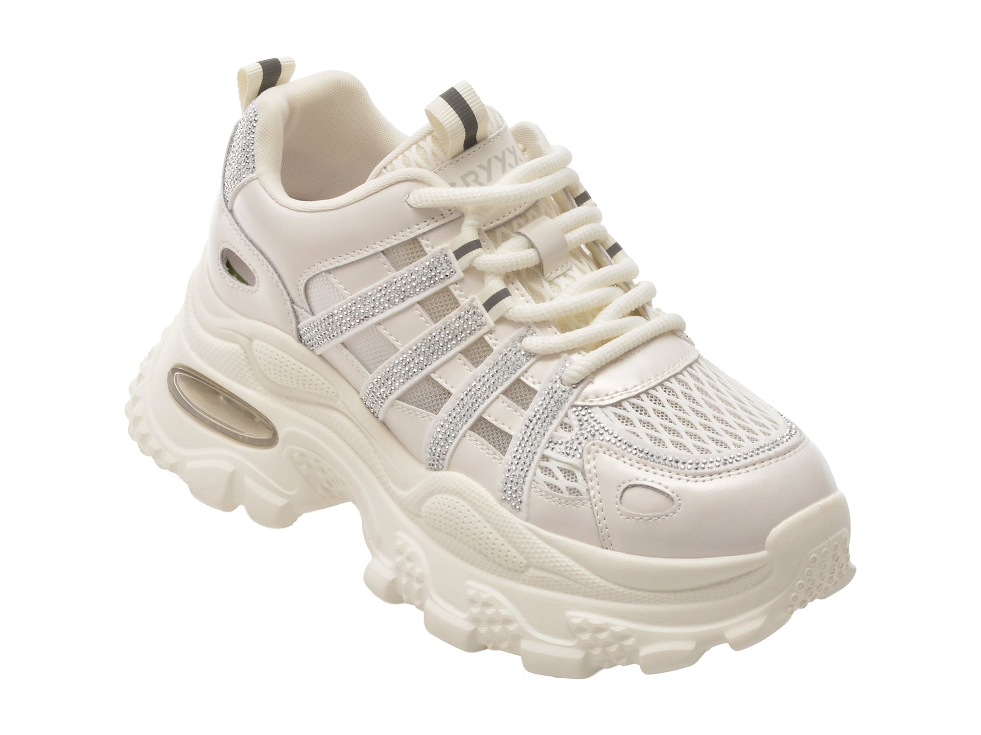 Pantofi sport GRYXX albi, 737, din material textil