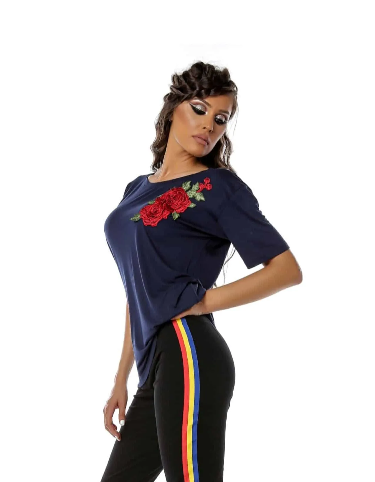 Tricou flori